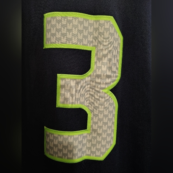 Seattle Seahawks Nike Russell Wilson On Field NFL Football Jersey - Picture 2 of 13